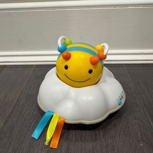 Skip Hop Bumble Bee Yellow and Blue Electronic Musical Bee Crawling Toy